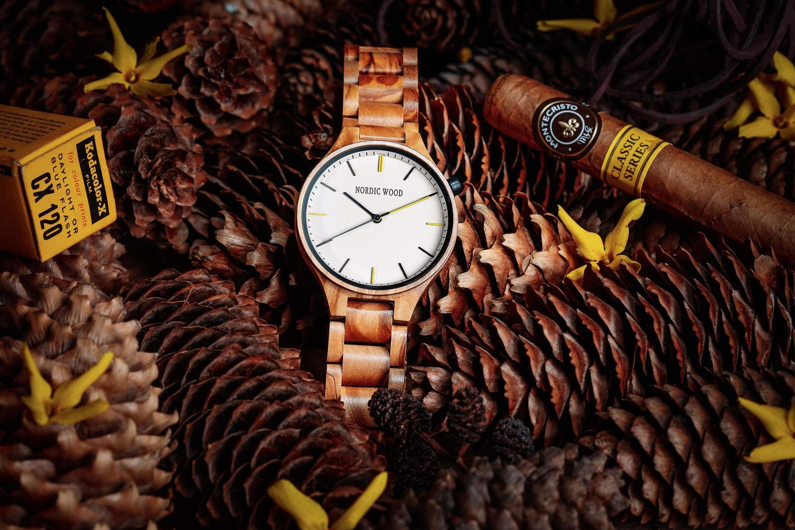 Montre en bois